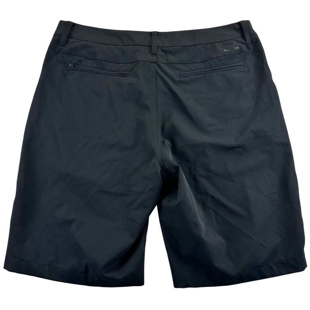 Bonobos Golf Mens Black Performance Shorts Size 34 10" Inseam Stretch Active - Picture 3 of 14